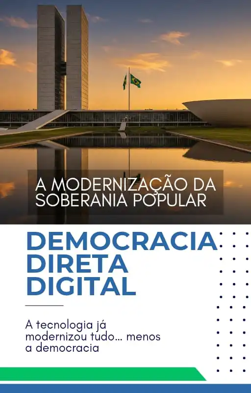 Mockup do eBook: O Futuro Decide – Democracia Direta Digital